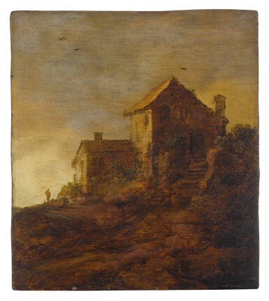 Landscape with a cottage