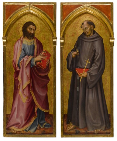 Saint Simon;  Saint Francis of Assisi