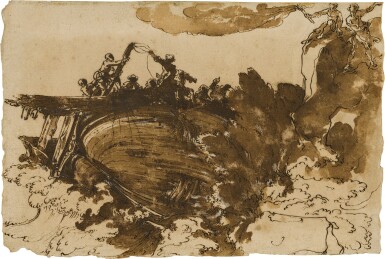 A Shipwreck with Figures