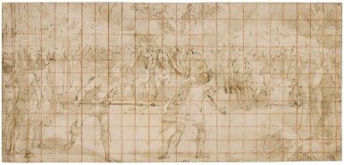 Study for The Combat between Aeneas and Turnus