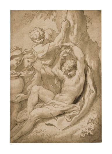 St. Sebastian Tended by St. Irene