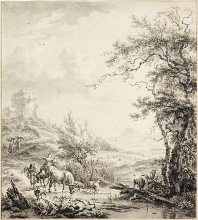 A pair of landscapes: summer and winter