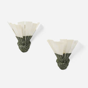 Sconces, pair