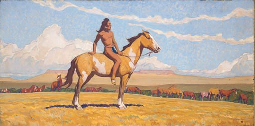 Maynard Dixon, The Pony Boy