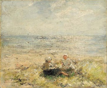 In the dunes