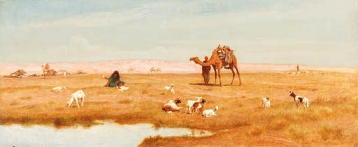At the oasis