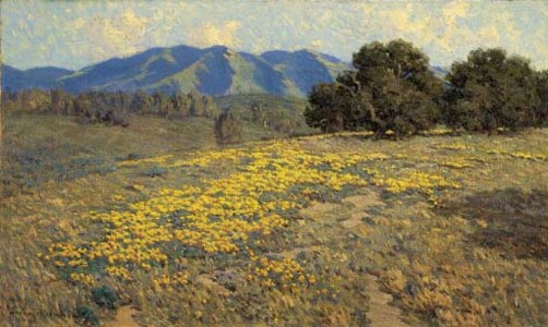 Granville Redmond, California Poppies