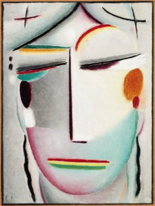 Alexej von Jawlensky, Heilandsgesicht: Ferne Hohheit - Buddha II