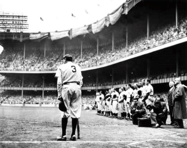 Babe Ruth Bows Out