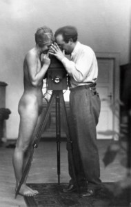 Self-Portrait with J. Greno (1933)