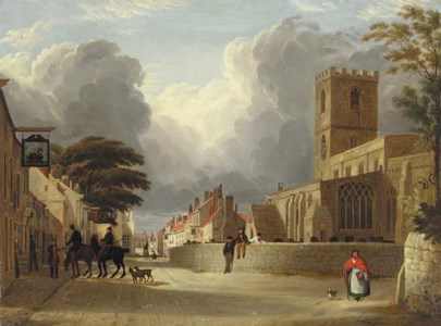 A Village Street Scene