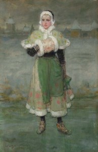 Woman on Skates