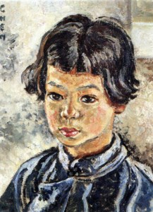 Portrait of a young girl
