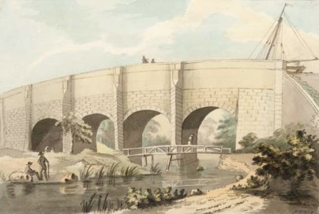 The grand aquaduct over the river Clyde