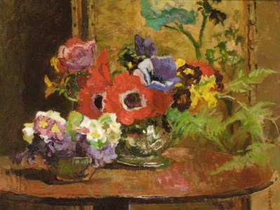 Still life with Poppies