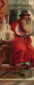 Giovanni Bellini, Saint Jerome: a fragment from the altarpiece of S. Cristoforo della Pace of Murano