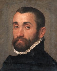 Portrait of a nobleman, bust-length, in black costume and a ruff