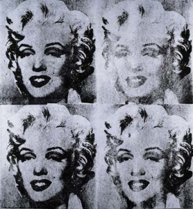 Not Marilyn by Mike Bidlo
