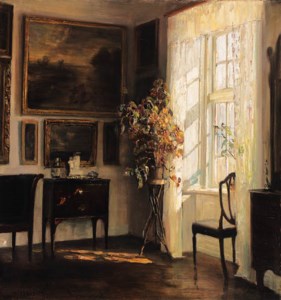Solfyldt Interiør (A sunlit interior)