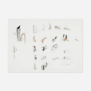 Grand Buildings, Trafalgar Square study drawings