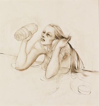 Girl with haunched shoulders