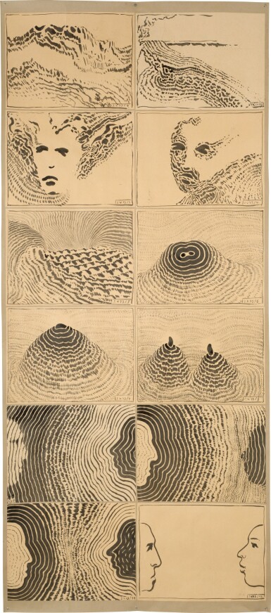 Tageszeichnung (3.V.1973), 1973