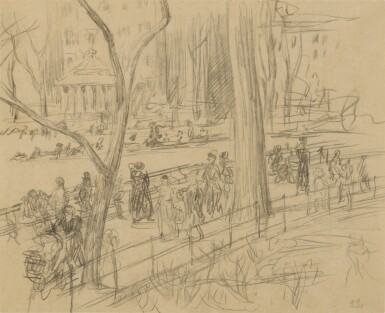 Strolling in Washington Square