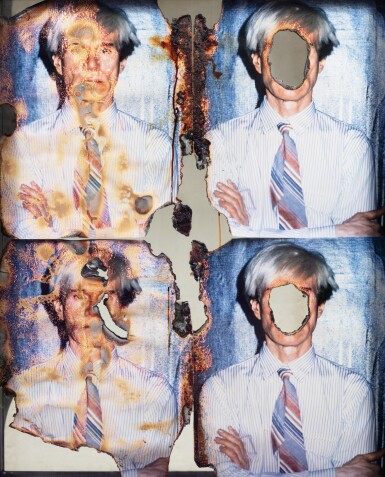 Self portrait of You & Me (Warhol 4 part w/4 parts)