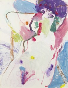 Nude in a landscape