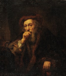 A bearded old man