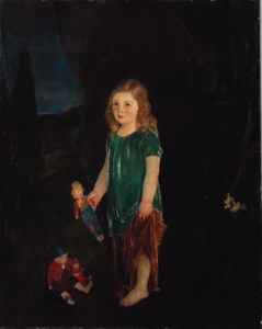 Girl with Dolls