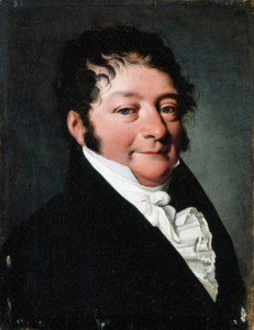 Portrait of a gentleman, small bust-length, in a black jacket