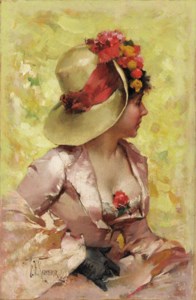 An elegant lady