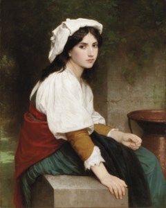 William Bouguereau, Italienne à la fontaine