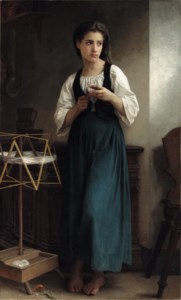 William Bouguereau, Dévideuse