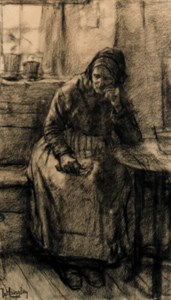 Study for "Fisherwoman"