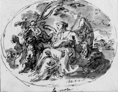 An allegory of Virtue