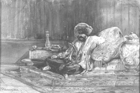 A reclining pasha