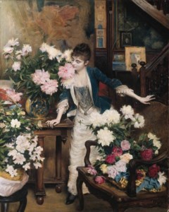 The flower girl