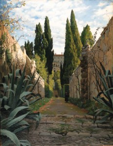 An Italian villa