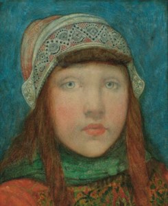 Portrait of a young girl