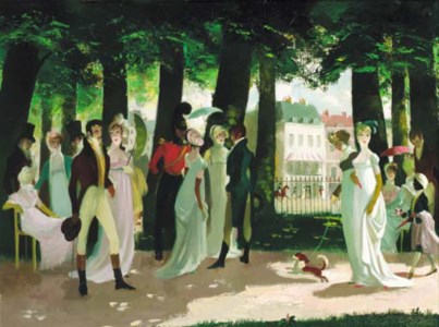 Summer Afternoon in the Square