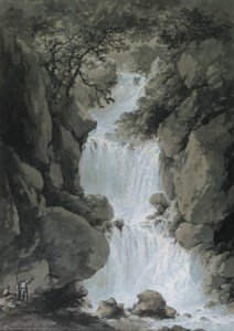 Views of the Reinbach Falls, Switzerland