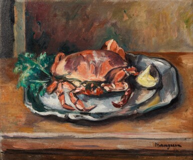 Nature morte au crabe