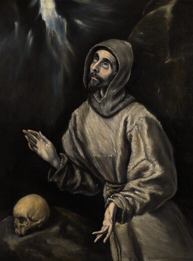 Doménikos Theotokopoulos, called El Greco and Workshop, Saint Francis of Assisi in Ecstasy |《亞西西聖方濟各的狂喜》