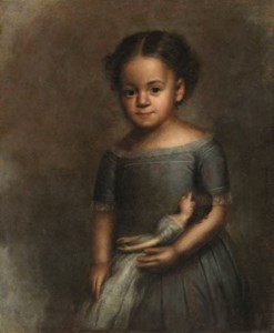 Portraits of a Boy and Girl; a pair of works