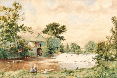 At the Old Mill Pond