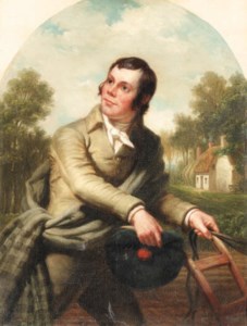 Portrait of Robert Burns