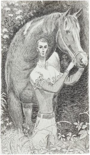Study for Boy with a Horse