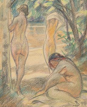 Bathers.